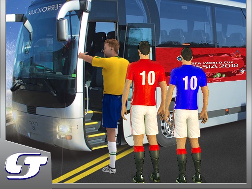 Bus Transport Footbal Players img